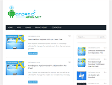 Tablet Screenshot of androidapks.net